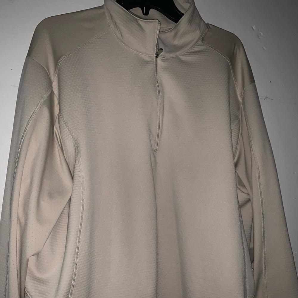 Nike golf track jacket Nike fit Therma size XL color tan